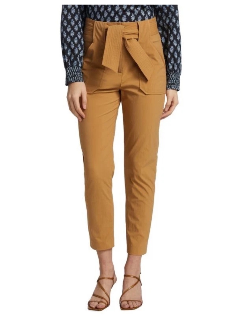 Veronica Beard Mahary Belted Trousers size 2